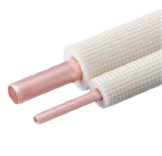 被覆ペアコイル（長さ２０ｍ／保温材１０ｍｍ／１０ｍｍ）